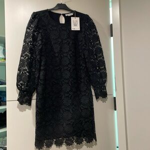 NWT - Shear Flower Dress